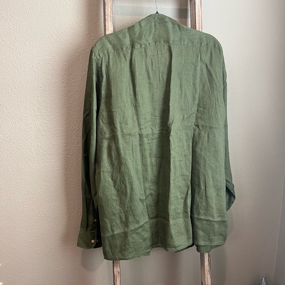 🫒 NWT Linen shirt 3 XL SSeinse - Picture 9 of 9